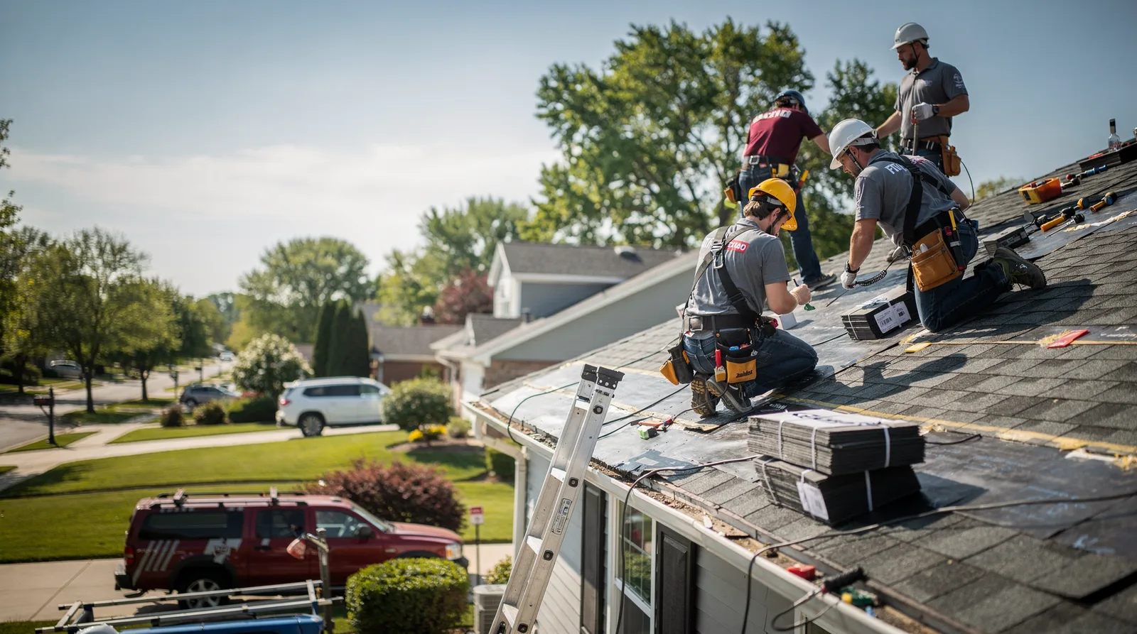 Roof Repair in Liberty, ME around you